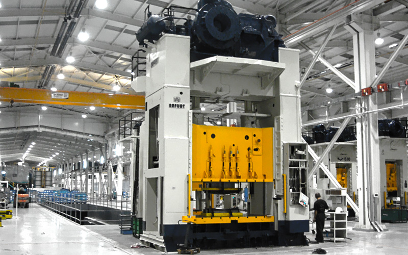 AUTOMATION OF HYDRAULIC AND ECCENTRIC PRESS